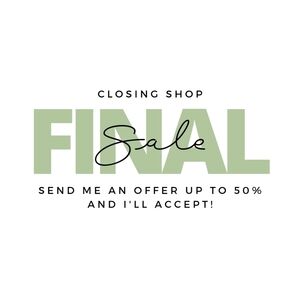 SEND OFFERS UP TO 50% OFF - CLOSING SHOP